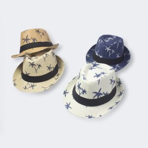 Children Kids Baby Fashion Girls Boys Parent-Child Vacation Sunscreen Woven Straw Hat