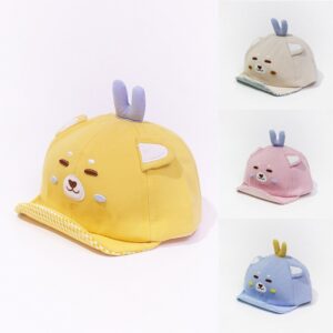 Children Kids Baby Fashion Girls Boys Cute Animal Sunscreen Cap