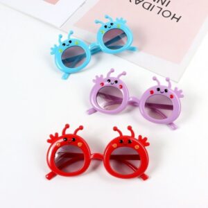 Children Kids Baby Fashion Girls Boys Cute Cartoon Bee Shape Sunglasses
