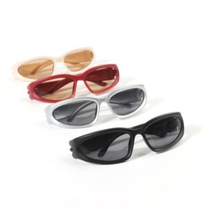Children Kids Baby Fashion Girls Boys Narrow Frame Sunglasses