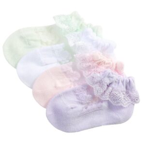 Children Kids Baby Fashion Girls Lace Breathable Socks