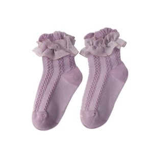 Children Kids Baby Fashion Girls Lace Breathable Socks