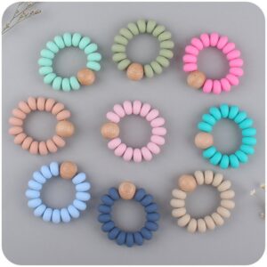 Baby Beads Siliconebeech Bracelet Teether Toys