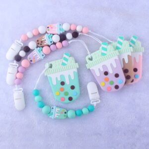Children Newborn Baby Fashion Cartoon Anti-Drop Pacifier Chains