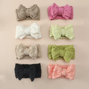 Toddlers Newborn Kid Baby Fashion Girls Bowknot High Elastic Headband