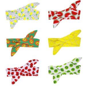 Children Kids Toddlers Fashion Girls Fruit Watermelon Print Bow Headband