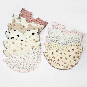 Toddlers Newborn Baby Fashion Print Bib Burp Cloth