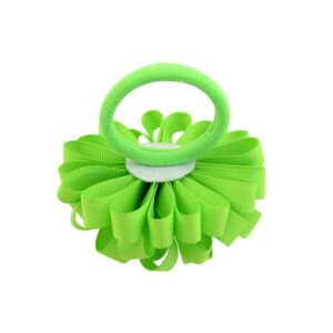 Children Kids Toddlers Flower Hair Ring Elastic Accessories