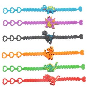 Children Kids Toddlers Pvc Love Dinosaur Bracelet