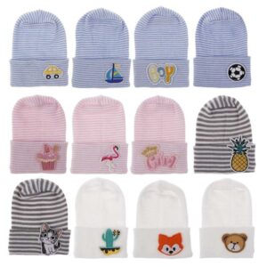 Toddler Newborn Baby Girls Boys Cartoon Embroidery Hat