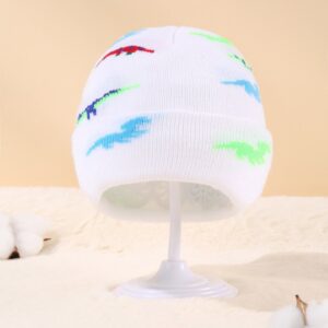 Toddlers Newborn Baby Girls Boys Dinosaur Warm Knitted Hat