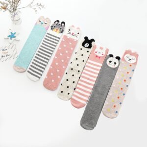 Kids Cute Three-Dimensional Cartoon Stockings Spring And Autumn Knee Socks
