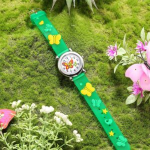 Kids Cute Butterfly Pattern Quartz Watch