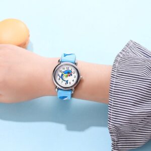 Kids Cute Dolphin Pattern Quartz Watch