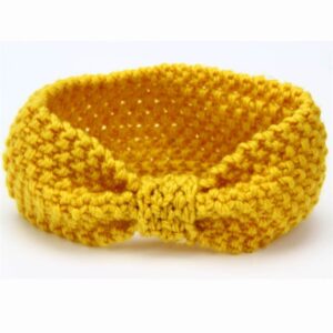 Baby Bow Shape Solid Color Hairband Accessories