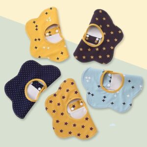 Baby Accessories Feeding Infant Towel Round Kids Scarf 360 Degree Baby Bibs Burp Cloths Saliva Towel Bandana