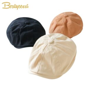 Baby Boys Simple Solid Color Cap Beret