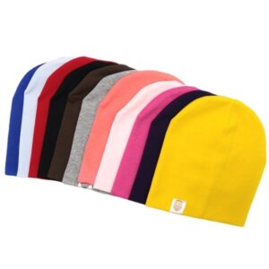 Infant Baby Solid Color Thickening Cap