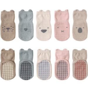 Kids Cute Cartoon Pattern Non-slip Socks