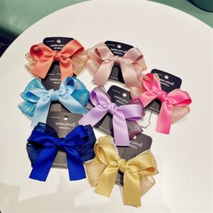 Girls Elegant Bow Decoration Hair Accessories