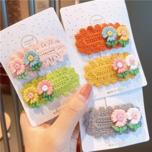 Kids Cartoon Flower Decoration Hair Accessories