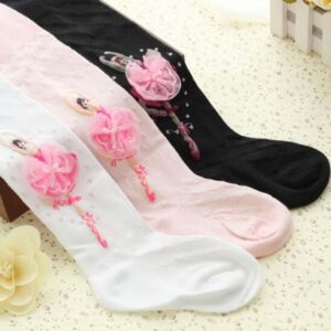 Girls Cute Ballet Dancer Pattern Pantyhose
