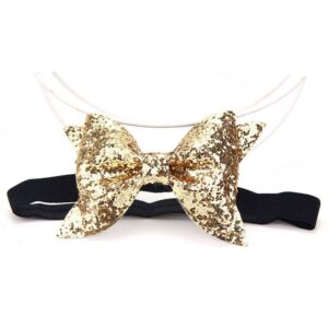 Bowknot Sequin Decor Kids Headband
