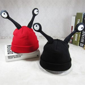 Adult Children Fashion Autumn And Winter Cartoon Funny Insect Tentacles Knitted Hat Accessories