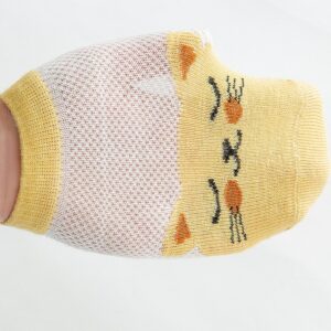 Kids Thin Cartoon Animal Cotton Children's Socks 5 Pairs/Pack