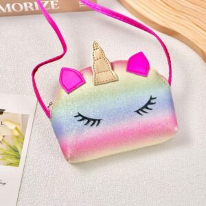 Girls Fashion Cute Unicorn Shoulder Bag