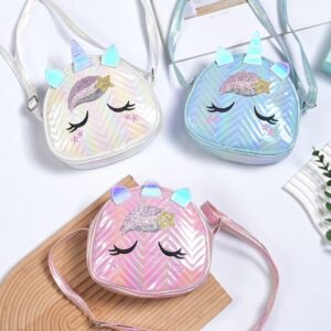 Cute Cartoon Unicorn Crossbody Bag