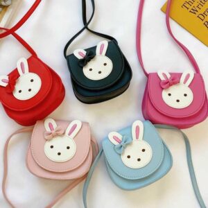Kids Cute Cartoon Rabbit Crossbody Bag