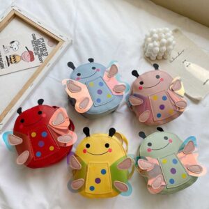 Kids Cute Cartoon Bee Crossbody Bag