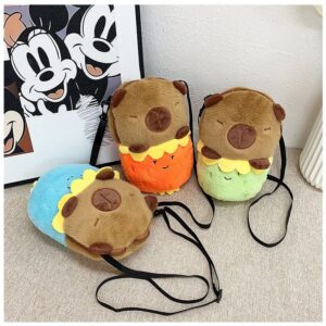 Kids Cute Cartoon Plush Crossbody Bag