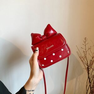Fashion Children Bow Mini Crossbody Bag