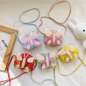 Kids Casual Cute Cartoon Butterfly Crossbody Bag