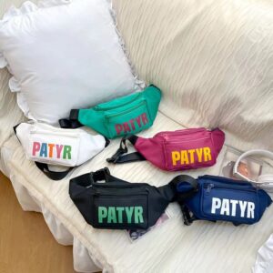 Kids Unisex Fashion Casual Cute Alphabet Print Waist Chest Bag