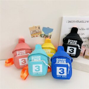 Kids Unisex Fashion Casual Cute Alphabet Print Chest Bag