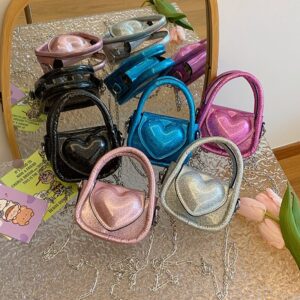 Children's Fashion Personalized Heart Shaped Crossbody Bag