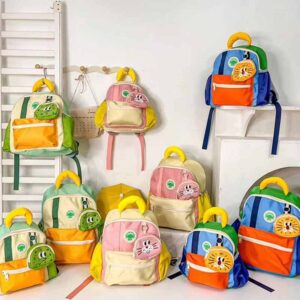 Kids Unisex Casual Cute Cartoon Parent-Child Backpacks Bag