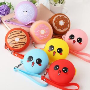 Kids Cute Cartoon Silicone Coin Purse