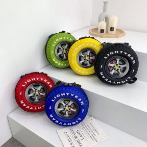 Kids Girls Fashion Casual Cute Tire Styling Backpacks Bag