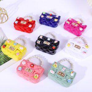 Kids Girls Fashion Sweet Candy Color Cartoon Patch Mini Crossbody Bag