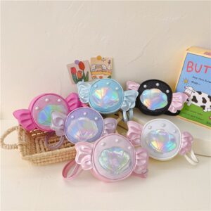 Children Kids Baby Fashion Girls Cartoon Shell Pearl Crossbody Bag