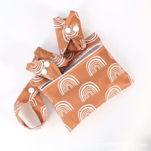 Toddlers Newborn Baby Fashion Waterproof Multifunctional Storage Zipper Bag