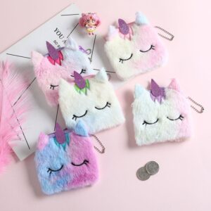 Unicorn Plush Coin Purse
