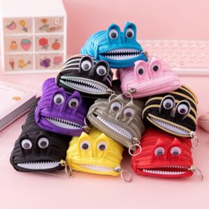 Love Caterpillar Monster Zipper Pencil Coin Purse