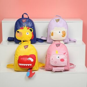 Children Kids Baby Fashion Cute Cartoon Dinosaur Backpack School Bag