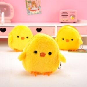 Children Kids Baby Fashion Cute Duck Plush Toy Coin Purse