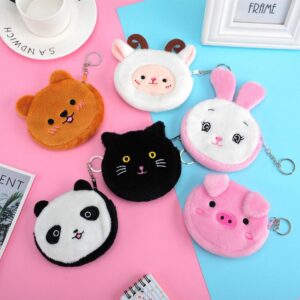 Children Kids Baby Fashion Cute Animal Plush Toy Coin Purse